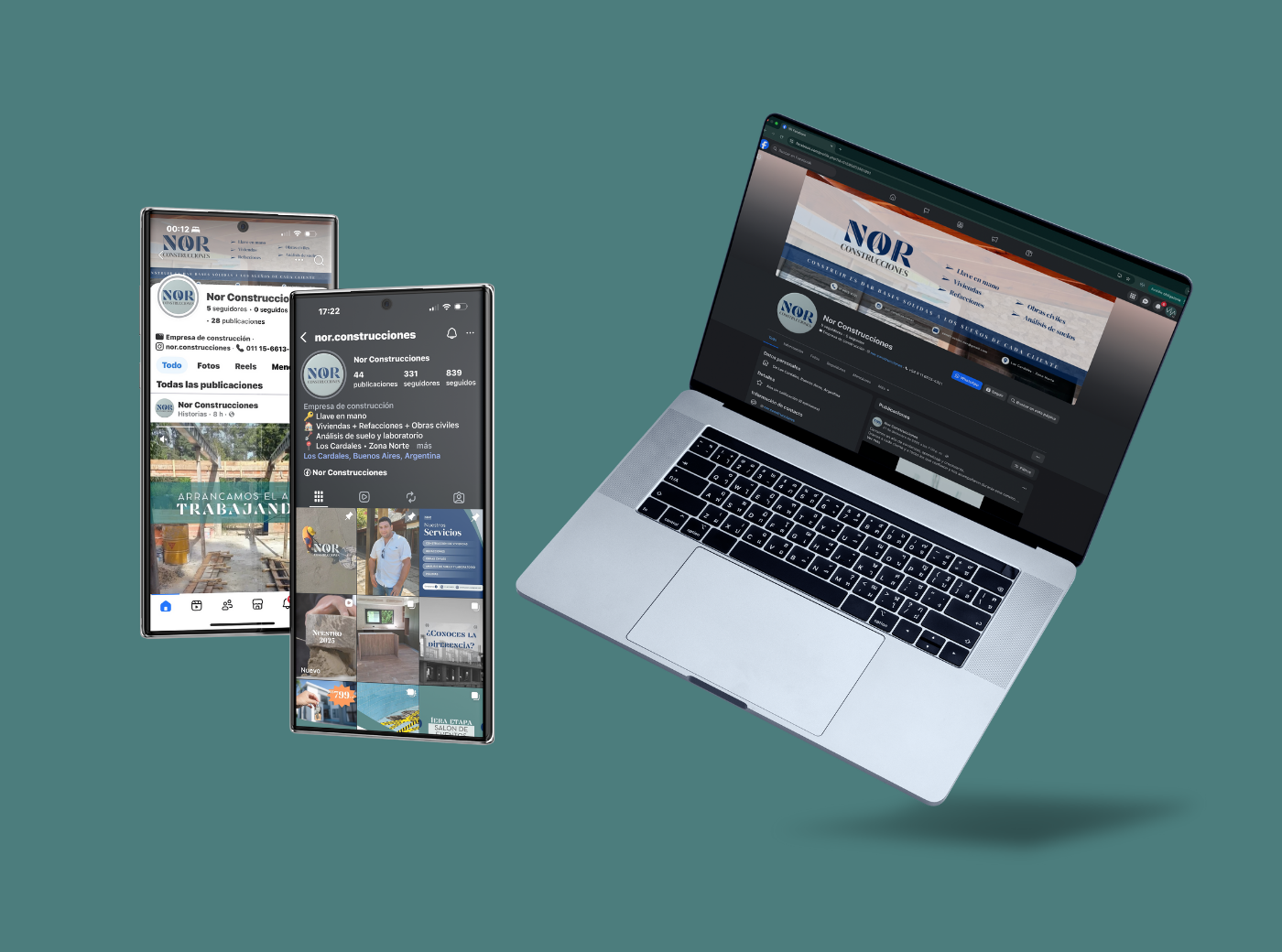 Proyecto NOR CONSTRUCCIONES vista 3